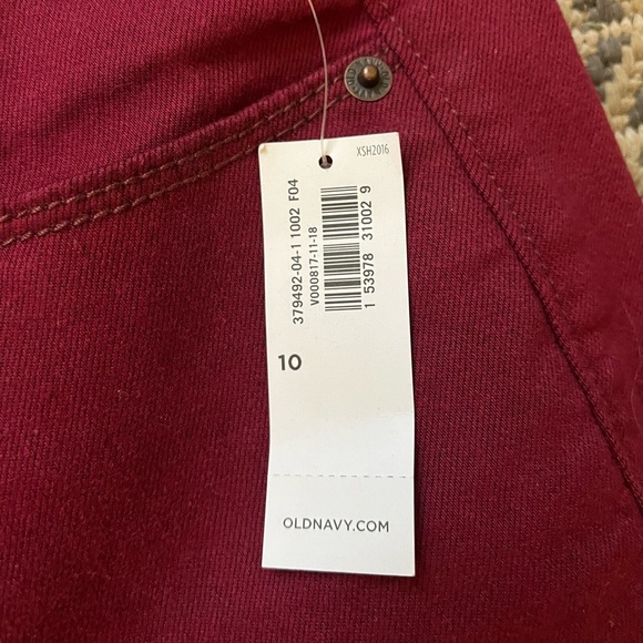 NWT- dark red skinny jeans - Picture 3 of 4